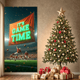 thumbnail image 5 of Metallic Game Time Banner, Sports Themed Backdrop Decor for Stadium Events, Sports Parties, Fan Gatherings, Photo Booths, and Sports Viewing Parties, 5 of 8