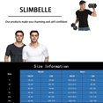 thumbnail image 2 of Lilvigor Men Compression Base Layer Shirt Slimming Body Shaper Elastic Vest Tummy Control Shapewear Abdomen Undershirt for Running Workout, 2 of 7