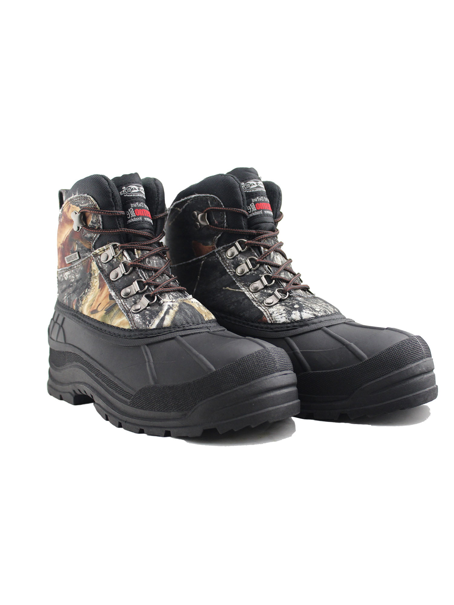 New Men's Winter Snow Boots Camouflage Waterproof Insulated Hunting Thermolite 