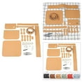 thumbnail image 4 of pitrice DIY Sewing Stitching Womens Leather Bag Making Totes Complete Purse Making Bag Making Material Kit Making Complete Kit Handbag Khaki, 4 of 9