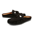 thumbnail image 3 of Spring Summer New Men's Casual Loafers Breathable Leather Flats Slippers Comfort Driving Shoes Moccasins Outdoor Walking Shoes, 3 of 13