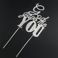 thumbnail image 2 of God Gave Me You Rhinestone Wedding Cake Topper Bling Custom Decoration, 2 of 5