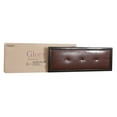 thumbnail image 4 of Glory Furniture Panello Bed with Faux Leather Upholstery Dark Brown King, 4 of 5