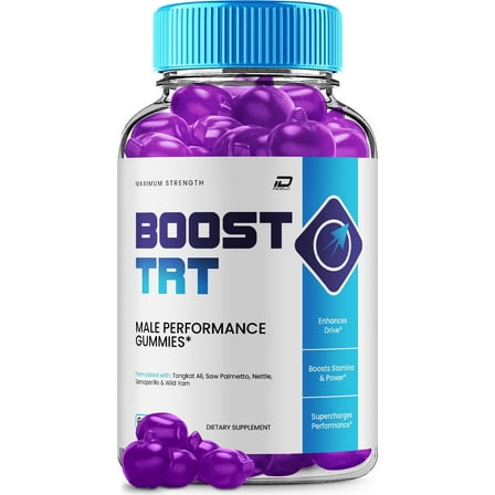 Boost TRT Gummies – BoostTRT Gummy Natural Blend Reviews, 1 Pack, 60 Gummies