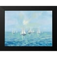 thumbnail image 2 of Vassileva, Silvia 24x19 Black Modern Framed Museum Art Print Titled - Boats in the Haze, 2 of 5