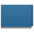 thumbnail image 3 of 25 Pt. Pressboard Classification Folders, Full Cut End Tab, Letter Size, 2 Dividers, Blue (Box of 10), 3 of 8
