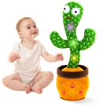 thumbnail image 1 of Juguete Dancing Talking Cactus Ayeboovi para 6 a 18 meses con 120 canciones, 1 of 8