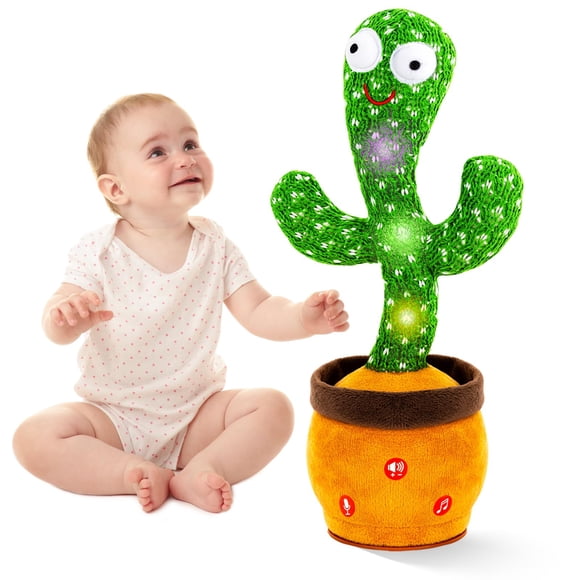 Juguete Dancing Talking Cactus Ayeboovi para 6 a 18 meses con 120 canciones