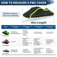 thumbnail image 2 of Cubierta para Jet Ski que se ajusta a 116"-125" (2 asientos), cubierta PWC remolcable impermeable anti-UV de 300D Oxford, adecuada para Yamaha, SeaDoo, Kawasaki con 2 ventilaciones y 10 correas negras, 2 of 7