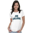 thumbnail image 4 of Joe College Student Drinking Party Womens Fitted Plus Size Graphic Tee Brisco Brands 2X, 4 of 5