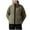 Army Green-03, variant on HTNBO Womens Fleece Jacket Zip Up Sherpa Coats Fall Winter Trendy Fuzzy Mock Neck Jackets Coat with Pockets
