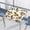 Orange Frames Fruits Citru Pattern, variant on Bardic Cute Watermelon Personalized Square Fitted Table Cover Elastic Tablecloth Reusable Waterproof Fabric Table Cloth for Dining Kitchen Party Indoor Outdoor, 34X34 Inch