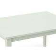 thumbnail image 5 of Carolina Classics Draven Farmhouse Wood Dining Table in White, 5 of 6