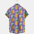 thumbnail image 5 of GERsome Hawaiian Shirts for Men Summer Beach Casual Short Sleeve Button Down Shirts Printed Tropical Vacation Shirts S-3XL, 5 of 5