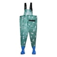 thumbnail image 3 of TOOYOU Baby Girls Romper&Jumpsuit Kids Cartoon Chest Waders Youth Fishing Waders For Toddler Children Water Proof Hunt Fishing Waders With Boots Playwear Clothing For Children Blue Size 12-18 Months, 3 of 8
