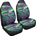 thumbnail image 3 of FOR U DESIGNS Mushroom Pattern 2 Pcs Car Seat Covers Lightweight Automotive Front Seat Cover Comfortable Auto Seat Protector Car Accessories Fit for SUV Truck Sedan, 3 of 7