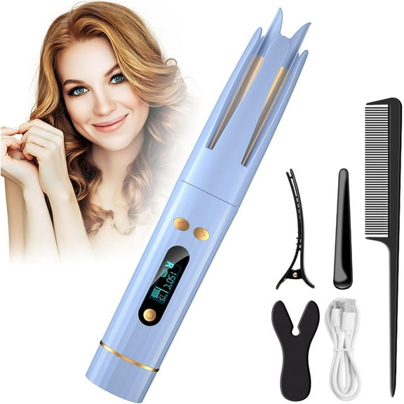 Cordless Automatic Curling Iron