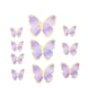 thumbnail image 5 of Decoración de pastel de mariposa de hada rosa y morada, tarjeta de inserción para decoración de pastel de cumpleaños, 5 of 5