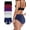 Dark Series(6pcs), variant on Ingzy 6-pack Womens Period Underwear Leak-Proof Briefs Soft Cotton Postpartum Menstrual Panties