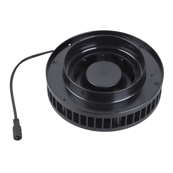 High-Efficiency 12V Air Circulator 430CFM Quiet Inline Fan For Indoor Ventilation ABS Duct