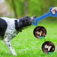 thumbnail image 3 of Dog Chew Toy, Indestructible Large Dog Interactive Toy, Bite Resistant Rubber Teeth Cleaning Stick for Small Medium Dogs Teeth Cleaning (Blue), 3 of 5