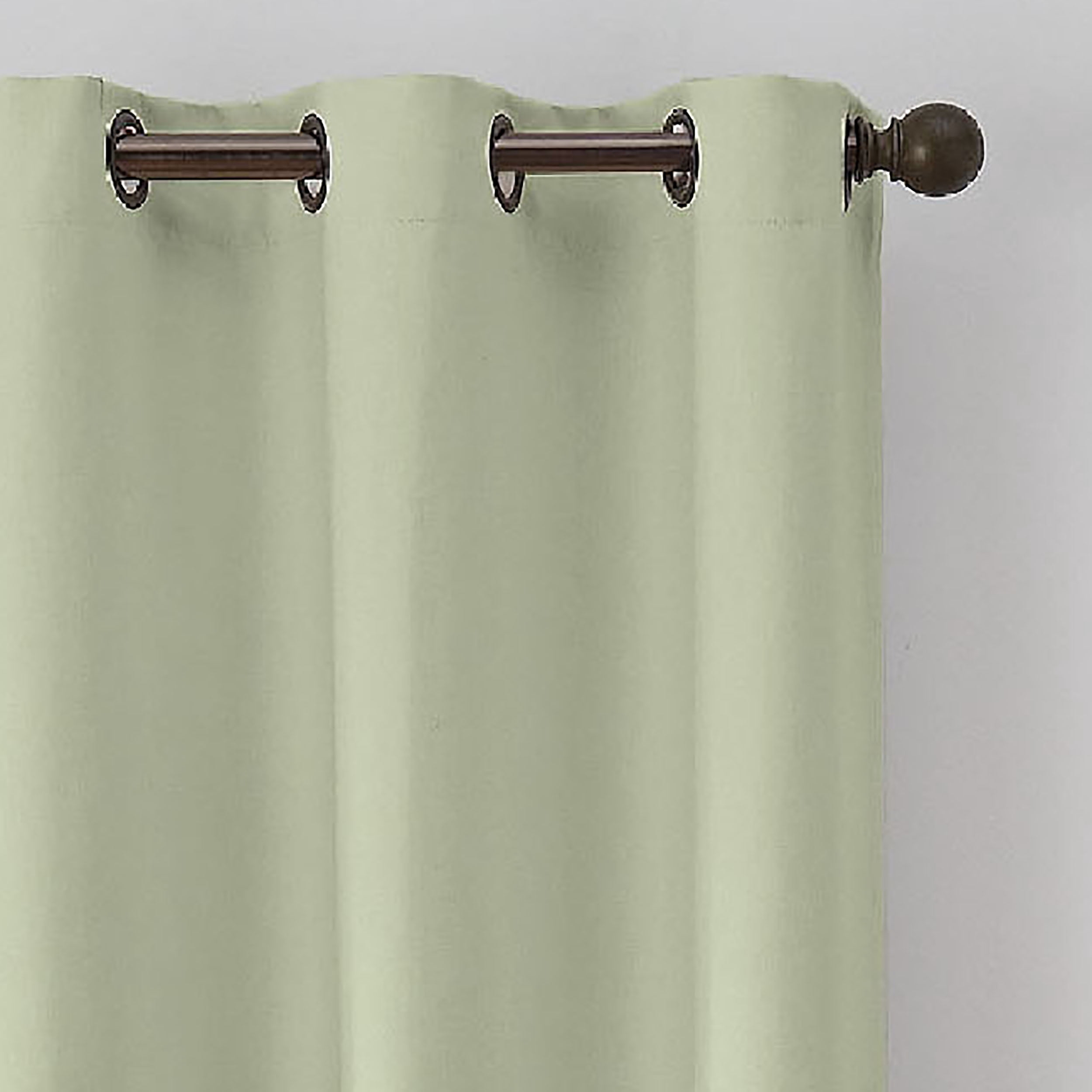 Eclipse Absolute Zero Gabriella 100% Blackout 40 x 108 Curtain Panel in Sage