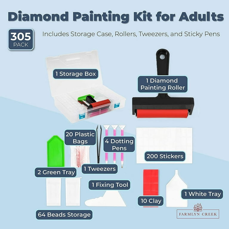 Plastic Roller Diamond Painting Cross Stitch Tool Art Painting Accessories  Kits