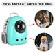 thumbnail image 5 of Gato Perro Mochila Astronauta Burbuja Bolsa de transporte para mascotas Espacio transparente Mochila para mascotas Hugtrwg Para estrenar, 5 of 8