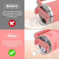 thumbnail image 3 of Silicone Cup Boot for 30 Oz Tumbler, All Around Protection Cup Sleeve, Insulated Anti Slip Wear Proof Cup Protective Sleeve Cover for Offices,Outdoor Camping, Pink, 3 of 8