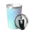 thumbnail image 2 of PAYOHTO Mermaid Scales Insulated Stainless Steel Tumbler 12 oz Thermos Come with Straw Kids Leak-Proof Travel Mug Cup, 2 of 7