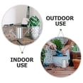 thumbnail image 2 of Miangastore Handheld Watering Can For Indoor And Outdoor Plants Decorative And Functional Metal Watering Pot Galvanized Iron Handheld Bucket, 2 of 8