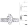 thumbnail image 2 of Created Forever Women's 1 4/5 CT Lab Created Diamond 14K White Gold Bridal Ring Set (G-H, VS1-VS2), 2 of 7