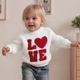 thumbnail image 6 of BemeyourBBs Toddler Baby Boys Girls Valentines Day Sweater Outfit Fall Winter Spring Clothes Long Sleeve Crew Neck Knit Pullover Tops, 6 of 9