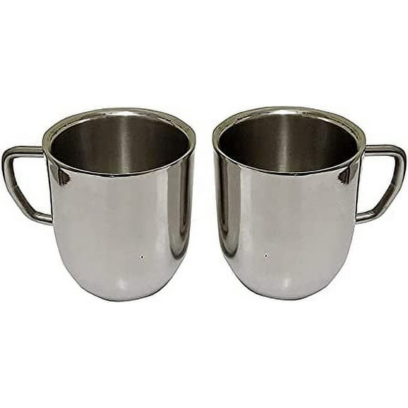 iKonbi Set of 2 Double Wall Large Cappucino Tea/Coffee Mugs