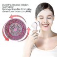 thumbnail image 3 of 3 In 1 Electric Facial Cleansing Brush Silicone Rotating Face Brush Deep Cleaning Skin Peeling Massager Cleanser Exfoliation 26-27s, 3 of 5