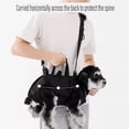 thumbnail image 5 of Dog Backpack Carrier for Small Medium Dogs, Pet Travel Carrier, Dog Front Carrier, Breathable Dog Hiking Backpack for Outdoor Walks Trips, Brown Xl, Includes Leash and Adjustable, 5 of 9
