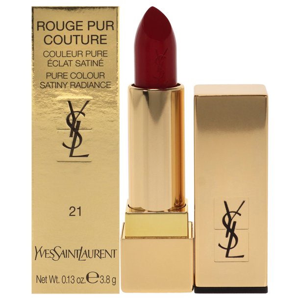 Lápiz labial satinado Yves Saint Laurent Rouge Pur Couture 21