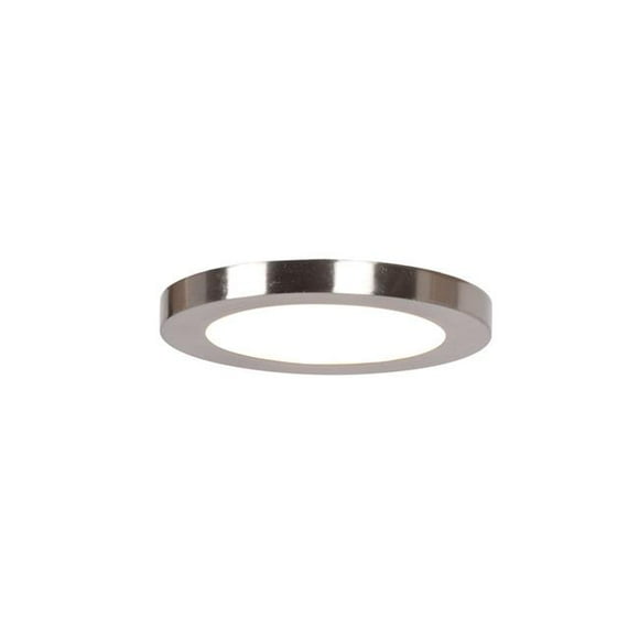 Access lighting 20810LEDD-BS-ACR 0.5 x 5.5 in. Disque LED Ronde Affleurement Mount&44; Acier Brossé et Lentille Acrylique