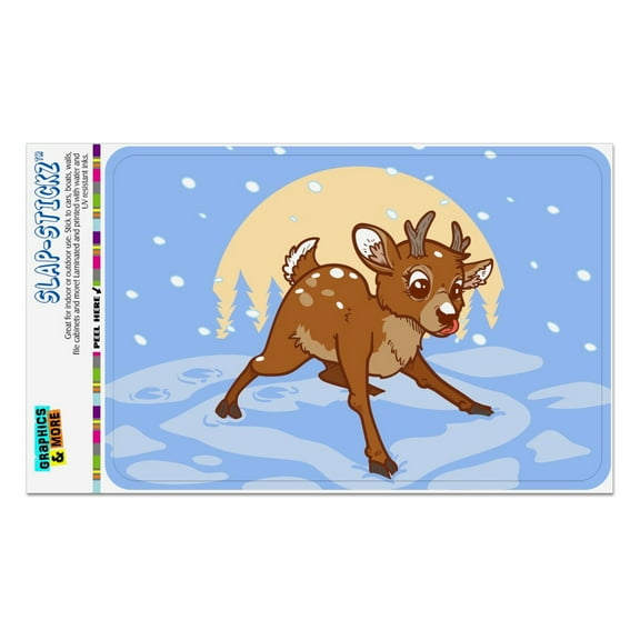 Baby Reindeer Christmas Holiday Home Business Office Sign