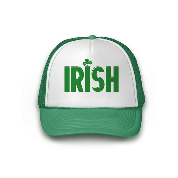 Awkward Styles Irish Trucker Hat St. Patricks Vintage Style Retro Mesh Cap Gift St. Patrick's Day Top Hat Green Hat Gift for Him Gift for Her St. Patrick's Day Accessories Baseball Cap for St Paddy