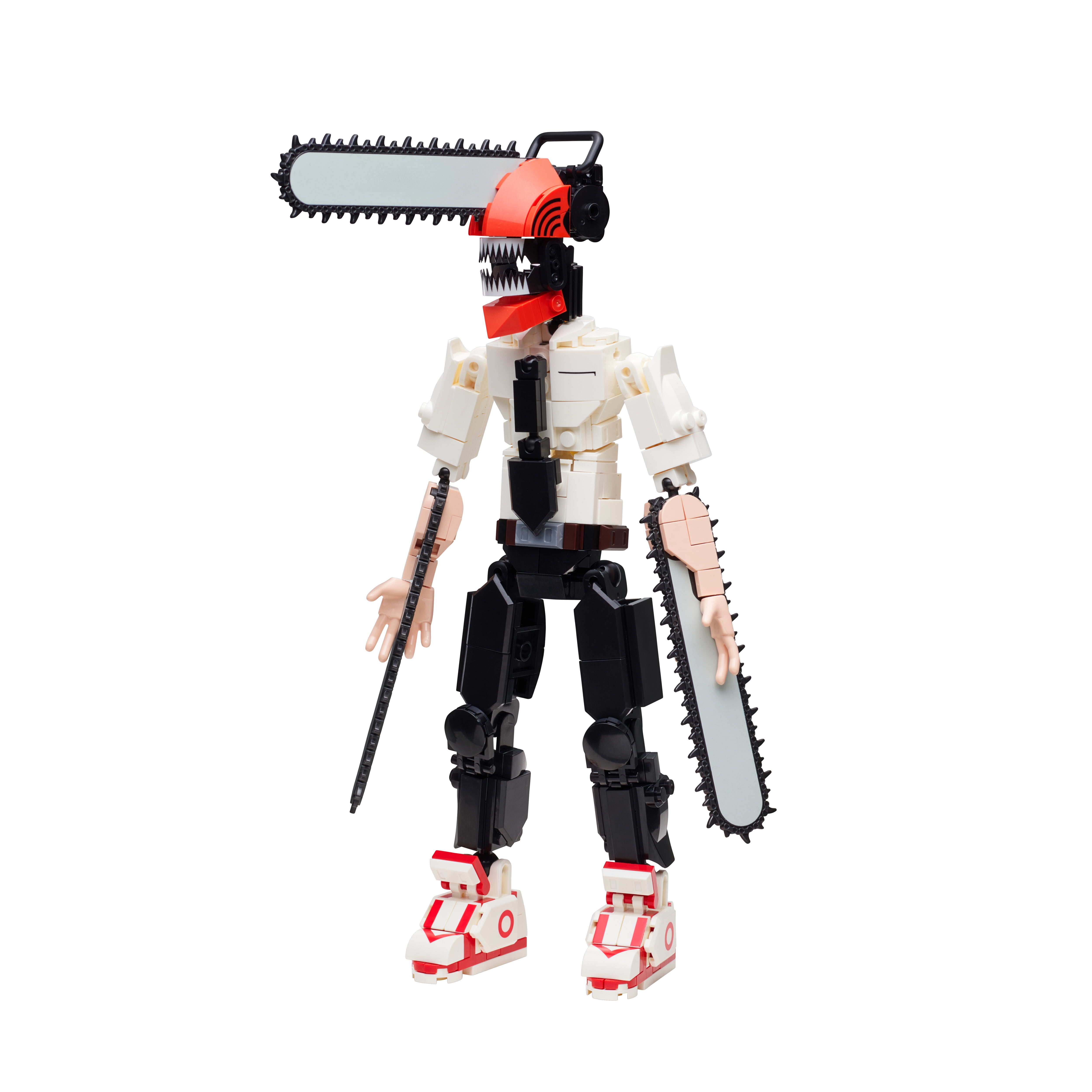 BLDR, Chainsaw Man Building Set, 311 pcs, 10 inch, Articulated