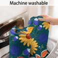 thumbnail image 5 of Pioneer Flower Floral Print Pattern Bathroom Rugs Mat, Non Slip Microfiber Bathroom Rug with Rubber Backing, Soft Mats for Bathroom Floor Tub Shower, 24"x60", 5 of 5