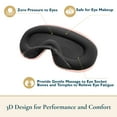 thumbnail image 4 of ComfiTime 3D Sleep Mask - 100% Blackout Eye Mask for Sleeping, Eye Covers for Men and Women, Contour Blindfold with Nose Baffle, Soft & Lightweight, Latex-Free,Pink, 4 of 13