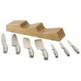 thumbnail image 2 of Ozeri 8-Piece Stainless Steel Knife Set, with Japanese Stainless Steel Slotted Blades, 2 of 9