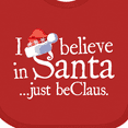 thumbnail image 4 of Inktastic I Believe In Santa 2 Boys or Girls Baby Bib, 4 of 4