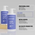 thumbnail image 6 of Professional Daily Perfection Salon-Grade, Salt-Free, Sulfate-Free, Paraben-Free, Extra Volume, Collagen Shampoo and Conditioner Set for All Hair Types, Enriched with Biotin and Keratin, 6 of 8