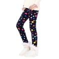 thumbnail image 5 of 2 PCS Kids Toddler Girls Leggings Warm Thick Fleece Lined Fall Winter Skinny Pants Teenage Child 3-13 Years, 5 of 6