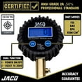 JACO ElitePro Digital Tire Pressure Gauge Professional Accuracy 100