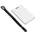 thumbnail image 4 of Heat Transfer Bag Tags, Blank Luggage Tags Wide Applicability Density Board DIY  For Travel, 4 of 8