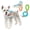 Blue, variant on Dog Harness No Pull Saddle Harness with 59.1inches Padded Lead, Breathable Soft Foam Handle, Adjustable for Small Medium Dogs